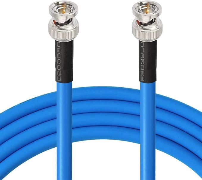Superbat SDI Cable BNC Cable 3G/6G/12G (Belden 1694A)，10FT/15FT/30FT/50FT/100FT/200FT,Supports HD-SDI/3G-SDI/4K/8K，SDI Video Cable Precision Video Cable(1Pcs)