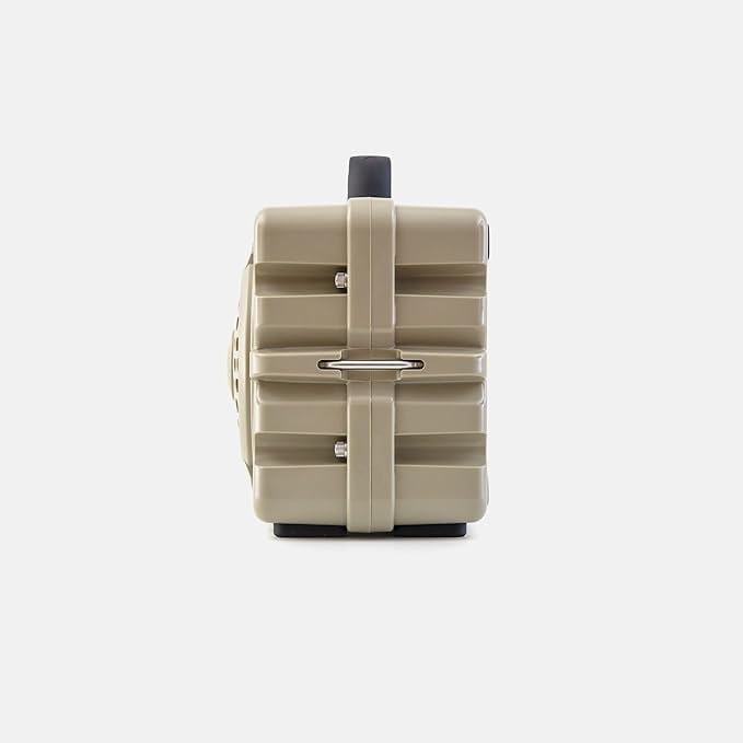 Turtlebox Original Gen 3: Portable Outdoor Bluetooth Speaker – Ultra-Loud (120dB), Waterproof (IP67), Rugged, Impact-Resistant, 3-Day Battery | Party Mode: Unlimited Pairing Stereo, Tan/Tan