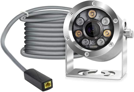 POE Underwater IP Camera Marine 5MP with Fill Light IP68 Waterproof Camera with 98ft Cable