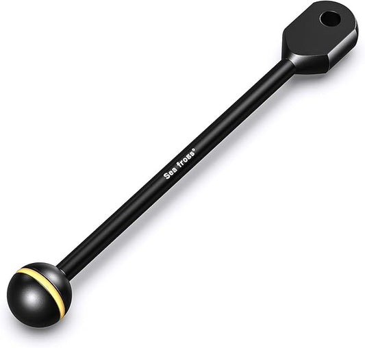Sea frogs Ball Arm Ball to YS Mount Arm 7.0" Essential Diving Equipment Underwater Photography Gear Lighting System Aluminum Alloy Diving Equipment Accessory Lightweight Arms AM-5