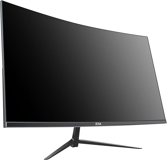 ZZA UltraWide 34 inch Curved Monitor 1500R PC Screen 165hz Refresh Rate WQHD 3440x1440 Computer Gaming Monitor VA PanelAMD FreeSync Premium | HDR10 | 99% sRGB | VESA