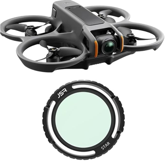 Lens Filter/Filter Set for DJI Avata 2 Drone Waterproof, Anti-Whiteout, UV-Blocking (Star)