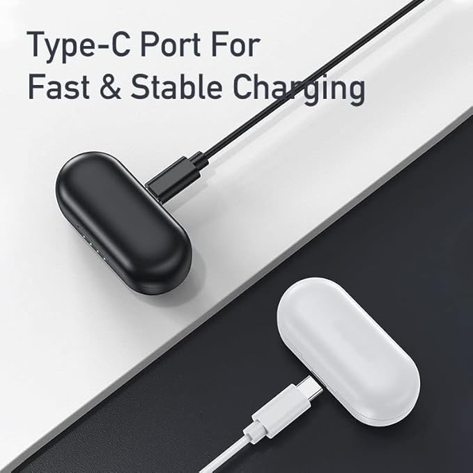 Wireless Earbuds, Bluetooth 5.4 Headphones HiFi Stereo, Comfortable Ear Buds for Women & Teens, Fast Charging Case, IPX6 Waterproof, Lightweight in-Ear Earphones for Phone Tablet Laptop Sports, Pink