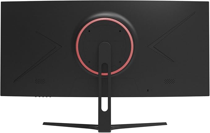 CRUA 30" Curved Gaming Monitor, 165Hz/200Hz Computer Monitor, WFHD(2560 * 1080P) 1500R VA Screen, 120% sRGB PC Monitors Support AMD FreeSync, Wall Mount Install(HDMI, DP)- Black