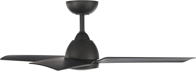 WAC Smart Fans Mocha Indoor and Outdoor 3-Blade Smart Home Ceiling Fan 54in Oil Rubbed Bronze with Remote Control works with Alexa and iOS or Android App