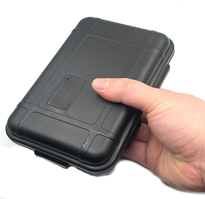 Turntable Cartridge Storage Case Black For AT6003R Smart Design Universal Cartridge Keeper Box, Record Player Stylus Holder(Small Size)