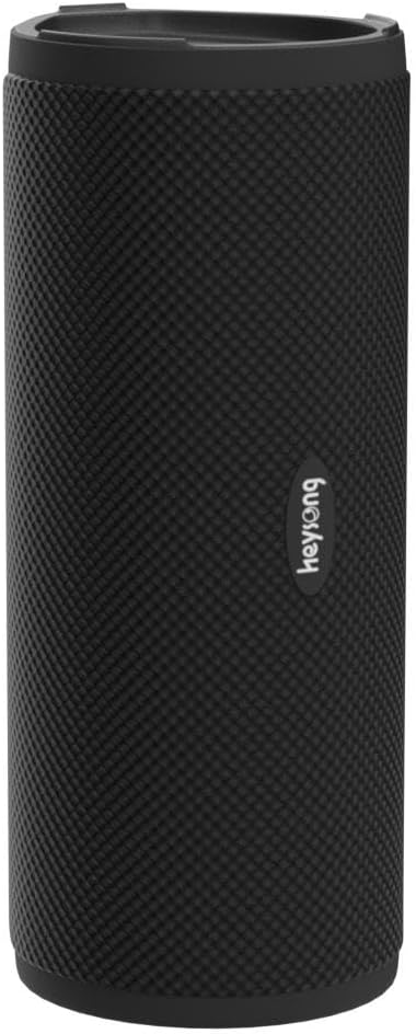HEYSONG Portable Bluetooth Speaker, Wireless Outdoor Speakers, IPX7 Waterproof, 40H Playtime, TF Card, Loud Stereo Sound for Beach, Boat, Pool, Camping, Bike, Shower, Gifts for Men