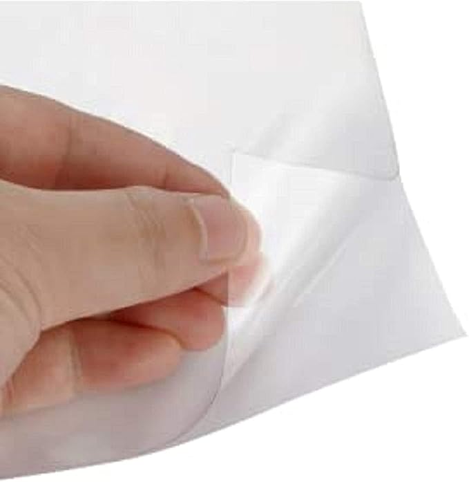 Superior Graphic Supplies 12" x 50' Clear Self Adhesive Laminating Film Roll - Non-Thermal and Sticky Back Laminating Sheets for Documents Crafts Photos - No Machine Needed Clear Sheets (Pack of 2)