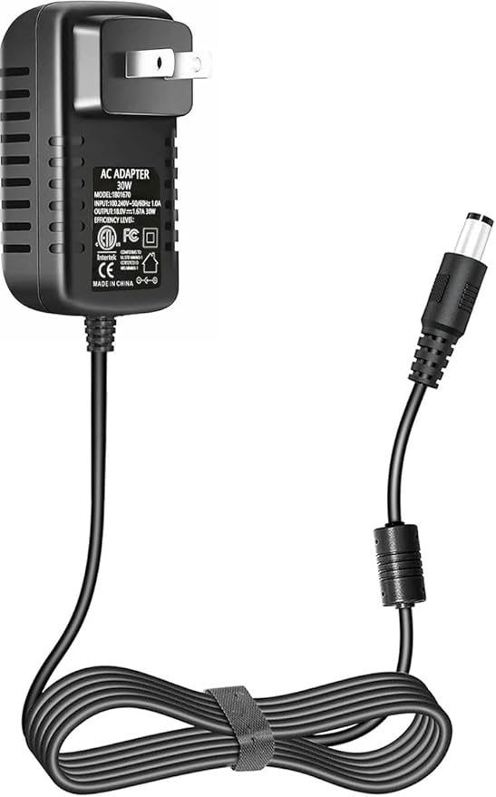 30W Power Cord Replacement for Echo Show 8 (1st 2nd 3rd Gen), Show 10 (3rd Gen), Show 15/21, Echo 3rd 4th Generation Power Adapter, Alexa Wall Charger Cable 6.6ft