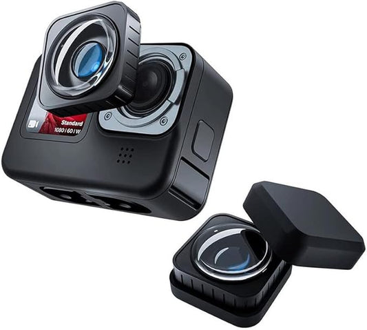 Lens Mod Ultra-Wide Angle 155 Degree Max for GoPro Hero 9 10 11 11Mini Black Action Camera Accessories Anti Shake Water Proof Lens