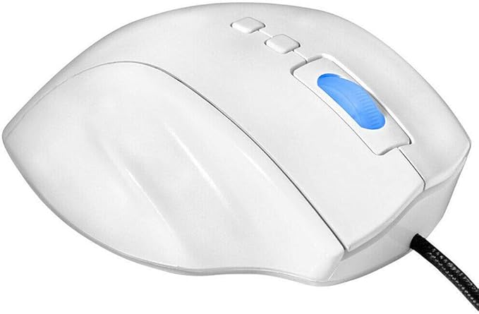 QPAD LED Bluelight Optical Wired Gaming Mouse and Mouse Pad (OM-75)