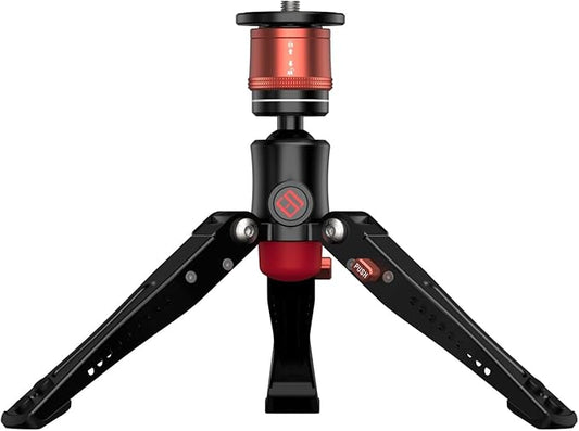 IFOOTAGE Cobra 3 Base,Monopod Base,Portable Tabletop Mini Tripod Mount with 360° Degree Rotatable Ball-Head,Quick Release Platform,Compatibility Cobra 2,Max Load 17.6 lbs