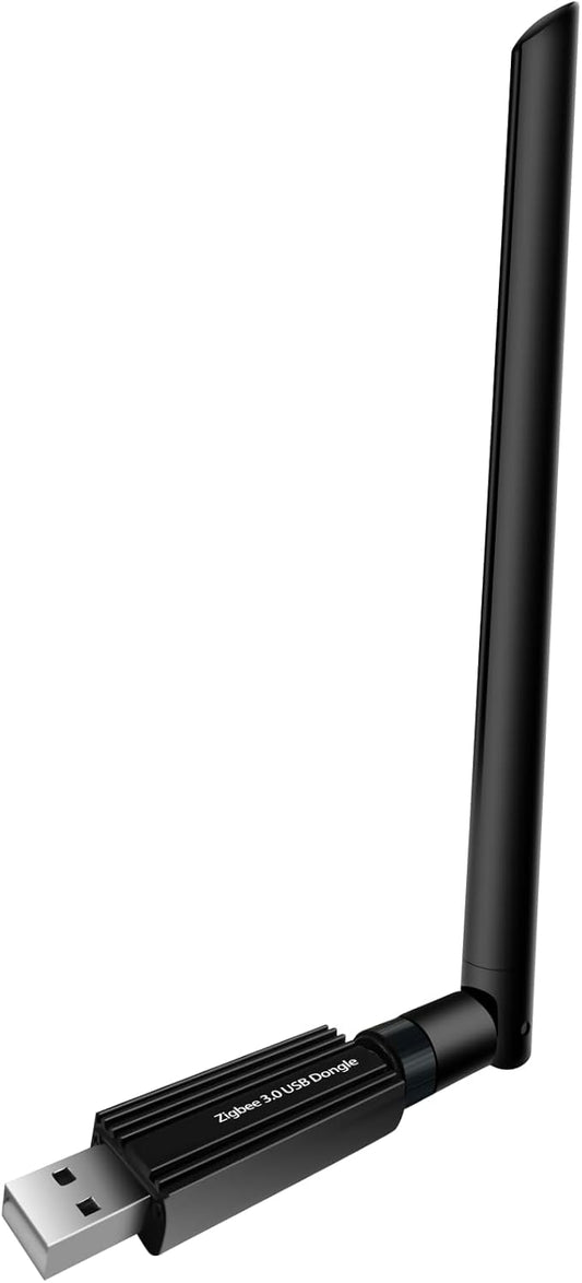 Zigbee 3.0 USB Dongle Gateway, EFR32MG24 Chip, Compatible with Home Assistant, ZHA and Zigbee2MQTT, Works with OpenHAB, Smart Home USB Zigbee Coordinator