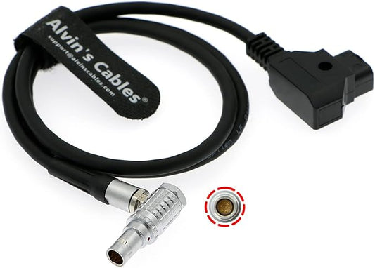 Alvin's Cables Nucleus M Motor Power Cable for Tilta D-tap to Right Angle 7 Pin Power Cable 70CM| 27.6inches