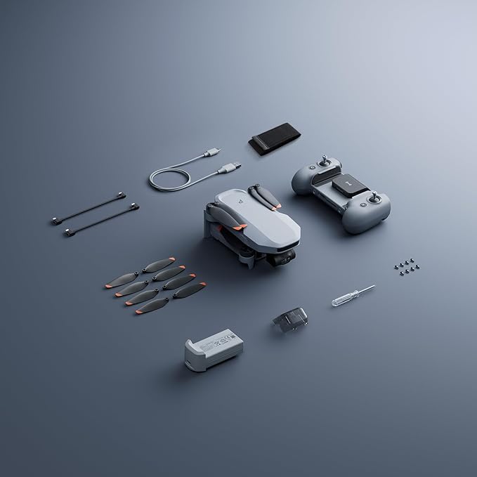 Potensic Atom 2 Drone with Camera for Adults 4K HDR Video, 8K Photo, Under 249g, 3-Axis Gimbal, 10KM Transmission, AI Track, Vertical Shooting, AI Night Shot, QuickShots, Standard Kit (32-Min Flight)