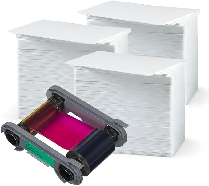 Evolis Primacy 2 R5F208A100 Color Ribbon - YMCKO - 300 Prints with Bodno Software Demo Card