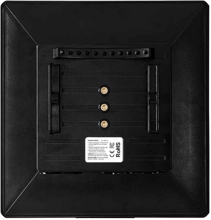 VOSKER 2 in 1 Solar 15,000 mAh Wireless Outdoor Universal Charger USB Battery Pack Power Bank for Smartphones, Tablets, Compatible with V150, V200 & V300 Models.