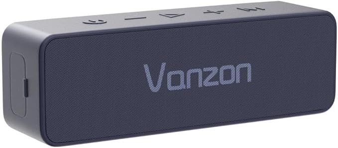 Vanzon Bluetooth Speakers V40 Portable Wireless Speaker V5.0 with 24W Loud Stereo Sound, TWS, 24H Playtime & IPX7 Waterproof, Suitable for Travel, Home&Outdoors