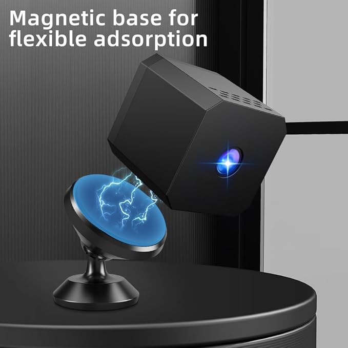 2025 Upgraded 1080P Security Camera Wireless Indoor,Home Camera for Pet,Suitable for Home Offices, Indoor Cam with Night Vision, for Indoo and Outdoor Safety,Real Time Record Surveillance-F1