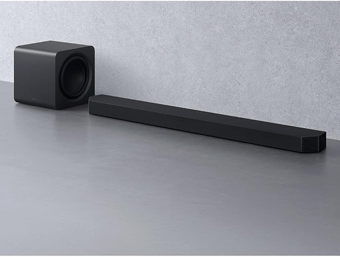 Samsung HW-Q800F 5.1.2ch Soundbar System (2025) Q-Symphony Bundle with SWA-9500S Wireless Rear Speakers, Tech Smart USA Premiere Movies Streaming and 2X 4K HDMI Cable