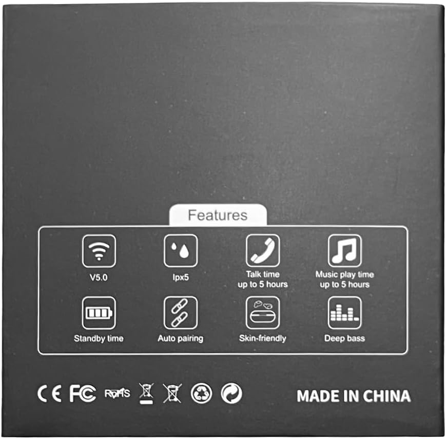 Tiny Bluetooth Earbuds,Kids Wireless Ear Bud with Cute Charging Case, Waterproof Stereo Wireless Earphone with Micphone for Workout Sport,Kids Headphones for Phone and Pad