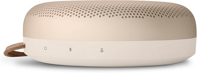 Bang & Olufsen Beosound A1 (2nd Generation) Wireless Portable Waterproof Bluetooth Speaker with Microphone, Gold Tone
