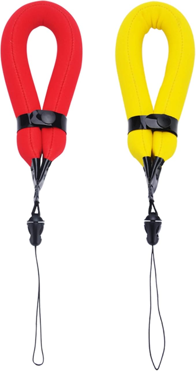 2 Pack Waterproof Camera Float Strap for Nikon W300 W150 W100 AW120 AW110 Kodak PIXPRO WPZ2 Olympus TG7 TG-7 TG6 TG-6 TG5 TG-5 TG4 TG-4 Fuji Fujifilm XP140 XP130 XP120 XP90 & More Underwater Camera