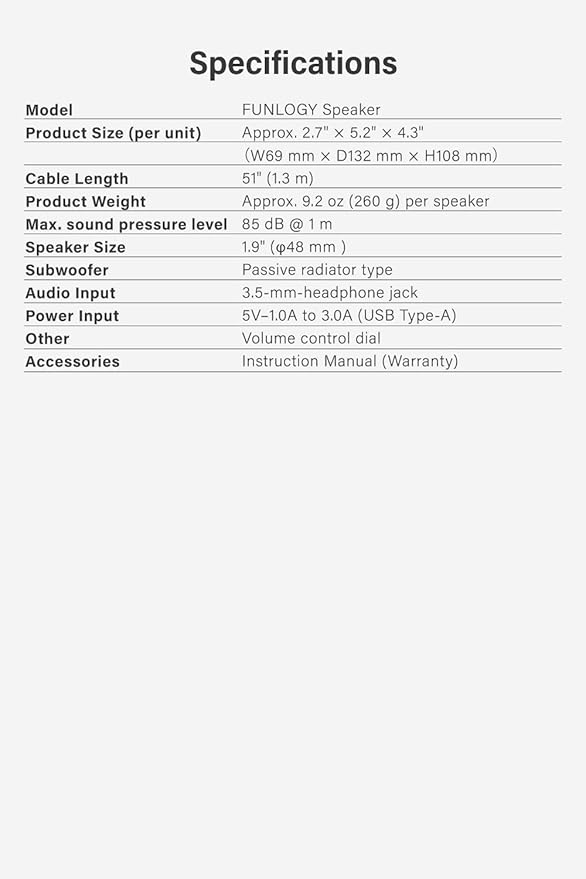 Speaker - 14W Stereo PC Speakers, USB Powered, Compact Size with 30° Tilt Design, Volume Dial Control, for Desktop, Laptop, Monitor, Gaming Consoles, White