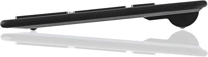 Adesso Wireless Air Mouse and Keyboard Combo, Rechargeable, Desktop Mouse and Presentation Remote with Customizable Buttons & Hand Gestures for TV, Projector, CCTV, Presentation WKB-5300CB