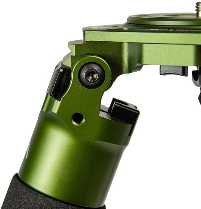 Traverse 2 Section Tripod - Carbon Fiber and Aluminum, stabile, Lightweight Tripod for Hunting, Shooting, Photography, Quick Deployment, Durable