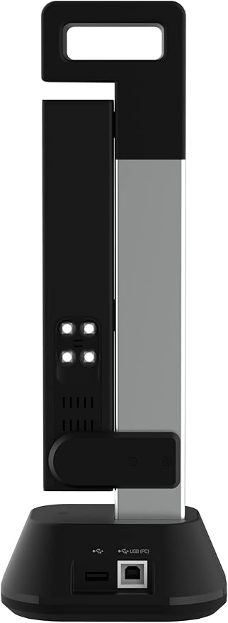 IRIScan Desk Scanner for Laptop Document Camera a4 Scanner- v6business :8MP/12MP visualizer, Library Scanner, Free PDF Editor,Portable Scanner,Book Scanner,AI Curve Flattening-Finger Hiding,Win Mac