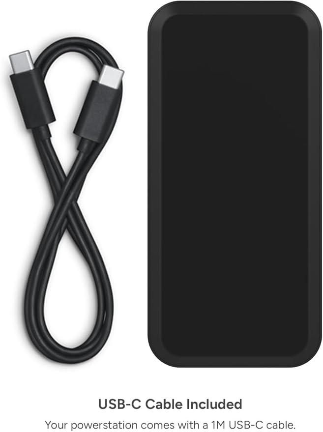 Mophie powerstation prime20 - Ultra-Compact Portable Power Bank with 20,000mAh Internal Battery, 18W USB-C PD Fast Charging, 3-Device Simultaneous Charging, Green Daisies