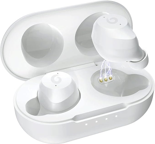 X9 Wireless Earbuds Bluetooth 5.3 Headphones Waterproof Stereo Earphones in Ear Touch Control with Microphone Headset with Deep Bass for Sport, Gaming and Running(White)