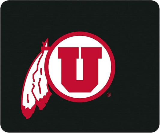 OTM Essentials University of Utah Standard Fabric Mouse Pad, Desk Accessories, Standard Fabric Gaming Mouse Pad