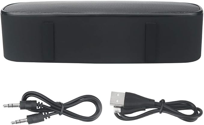 Wireless Bluetooth Speaker with AUX/USB/TF Card Slot,Outdoor Portable Stereo Speaker with HD Audio,Enhanced Bass, Dual-Driver,Handsfree Calling, FM Radio Speaker for Travel,Party (Black-1)