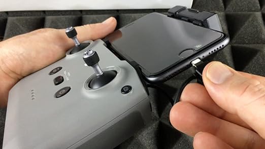 1FT+0.5FT(2 pack) USB C to IOS Remote Controller Cable for DJI Mavic 3, Mini 4 Pro, Mini 2/3 Pro, Air 2S, Mavic Air 2, RC-N1, DJI Drone to Phone 14/13/ Tablet Cable 90 Degree OTG Data Cord Accessories