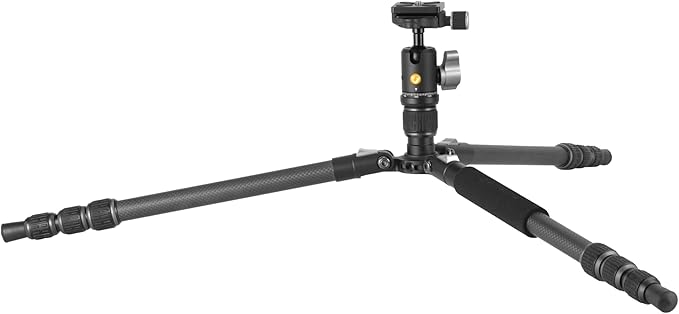 Vanguard Vesta GO 204CB Ultra Lightweight and Packable Carbon Fiber Travel Tripod with VEO BH-45 Ball Head