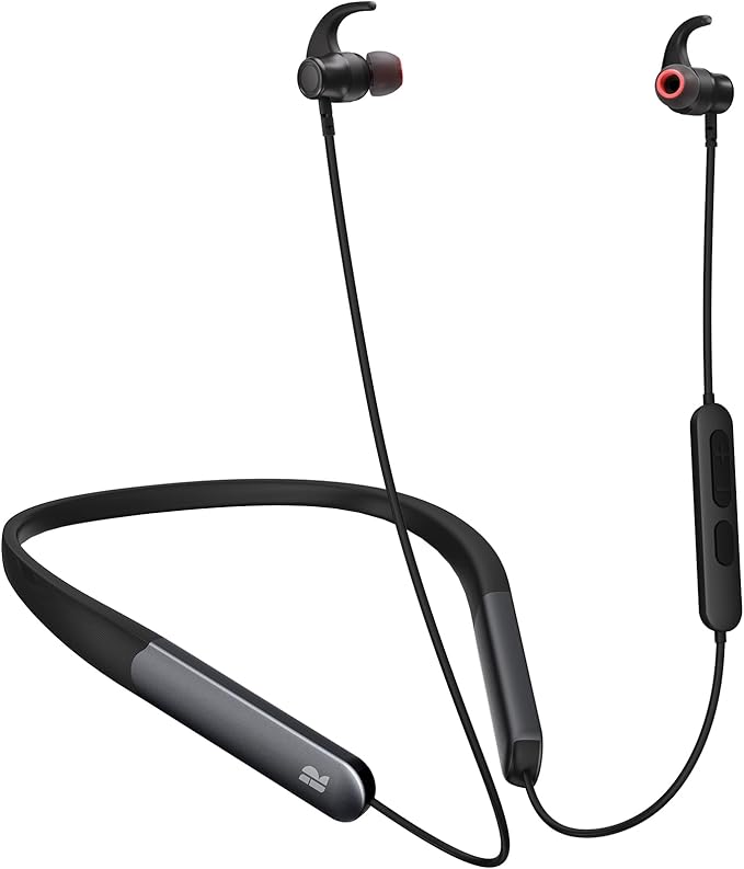 Bluetooth Headphones, 150H Playtime Wireless Bluetooth Earbuds with Earhooks, w/Mic in-Ear Magnetic Neckband Earphone, IPX7 Sweatproof Deep Bass Headset for Home, Traveling, Outdoor, Business Trips