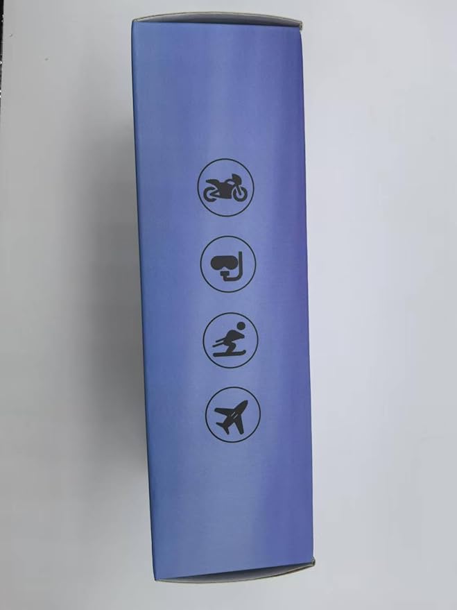 Action Camera FHD 1080P 12MP, 98FT/30M Underwater Waterproof Camera with 2 Batteries, Wide Angle Sports Camera with Accessories Kit Suitable for Helmet, Bicycle, etc.