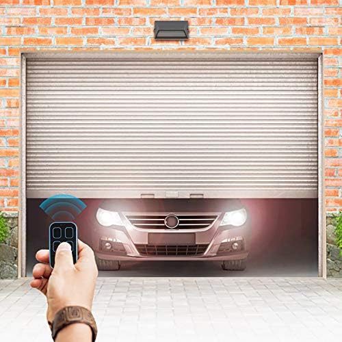 Universal Garage Door Opener Remote Cloner Universal Gate Opener Remote Cloning Homelink Programmable Learning Key Fob 4-Buttons Multi Frequency 280MHZ-868MHZ (1, Blue)