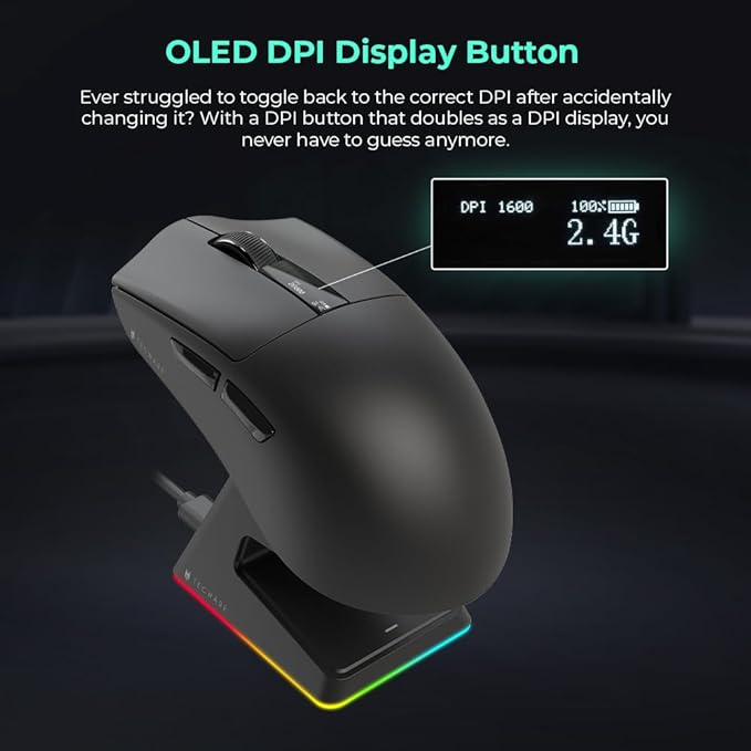 Tecware Spectre 75 Mechanical Keyboard & EX1 Lightweight Gaming Mouse Bundle (Black)