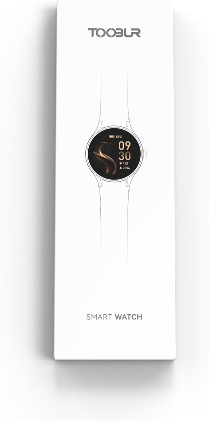 Smart Watch for Women, Smartwatch Compatible Android and iOS Phone, Answer/Make Calls, Fitness Tracker/Step Counter/Running Watch, Sleep/Heart Rate Monitor, 100 Sports, IP68 Waterproof, Black