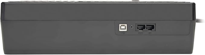 Tripp Lite 750VA UPS Battery Backup Surge Protector Efficient ENERGY-STAR Certified, AVR, 12-Outlet Uninterruptible Power Supply, Dataline Protection, 3-Year Warranty & 100,000 Insurance (ECO750UPS)