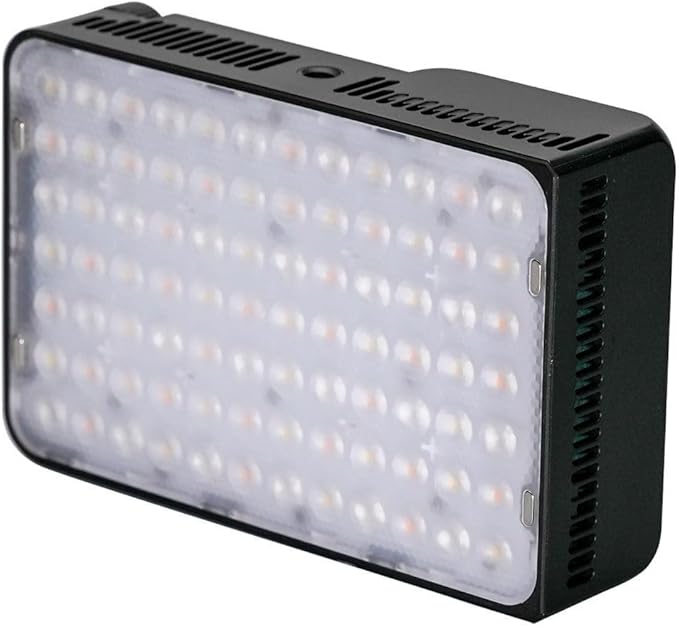 Amaran Ace 25c Kit, Pocket RGBWW LED Light, Boost Mode Up to 32W, Full-Color Mini Video Light (2,300-10,000K), 1,171 Lux@1m at 5,600K, 4500mAh Battery with PD Charging for Mobile Creators (Charcoal)