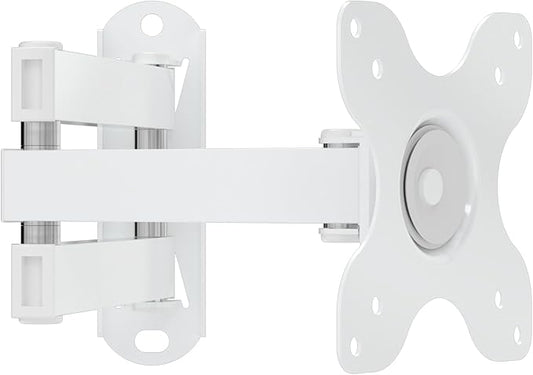 TV Wall Mount, Bracket for Most 13-32 inch LED, LCD Monitor and Plasma TVs, Max VESA 100x100mm by XINLEI, White (MA1330W)