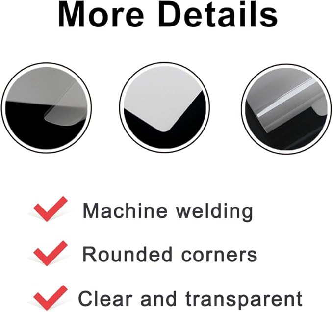 Thermal Laminating Pouches, 3 mil, Letter Size, 9×11.5 inches, 100(50×2) Packs, Used for Laminator Machine by WONLAMI