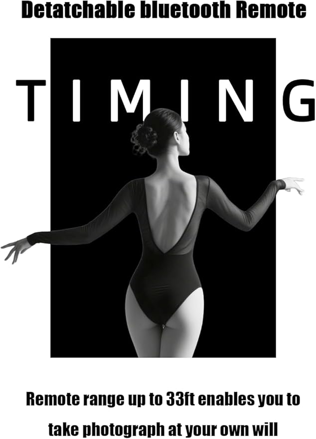 70" Tripod for iPhone & Phone Tripod, Extendable Selfie Stick with Wireless Remote, Lightweight Travel Cell Phone Stand for Vlogging/Live Streaming, Compatible with iPhone Android, Cameras