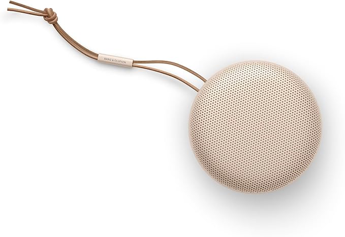 Bang & Olufsen Beosound A1 (2nd Generation) Wireless Portable Waterproof Bluetooth Speaker with Microphone, Gold Tone