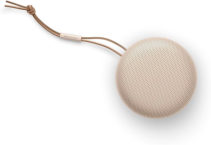 Bang & Olufsen Beosound A1 (2nd Generation) Wireless Portable Waterproof Bluetooth Speaker with Microphone, Gold Tone