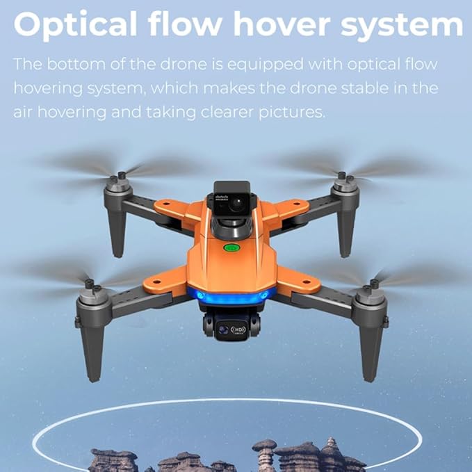 Lozenge L900 HJ90 MAX Brushless GPS Drone 360° Obstacle Avoidance Drones with Camera for Adults 4K Dual Camera RC Quadcopter Auto Return Follow Me 2 Batteries & Storage Bag